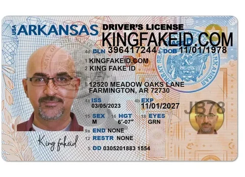 Arkansas-Fake-Driver-License