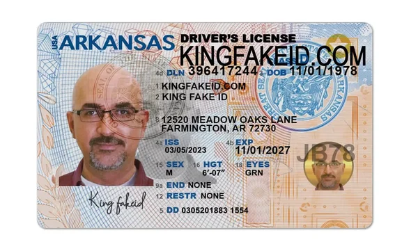 Arkansas-Fake-Driver-License