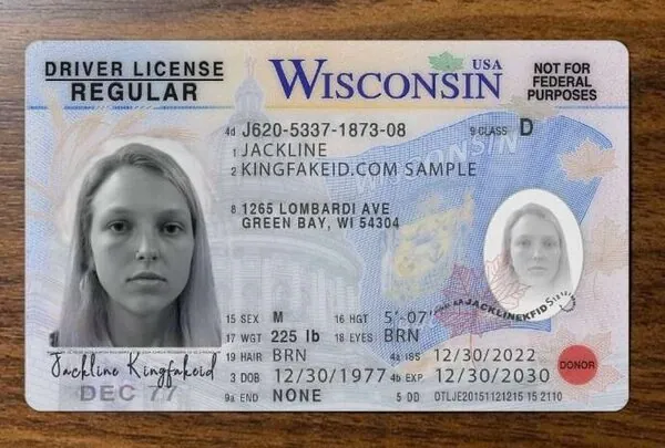 Wisconsin-Fake-Driver-License